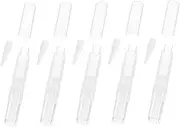 ULTECHNOVO 5pcs Refillable Nail Oil Pen Transparent Twist Brush Applicator for Easy Manicure Versatile Cuticle Oil and Lip Gloss Container Lightweight Makeup Tool for
