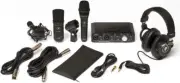 Mackie Producer Bundle Onyx interface, EM89D mic, EM91C condenser mic MC-100