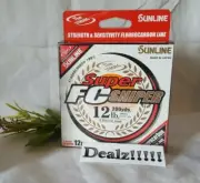 *NEW* Sunline Super FC Sniper Clear Fluorocarbon Fishing Line 12lb/200yd