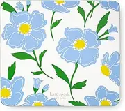 kate spade new york Leatherette Mouse Pad, 9" x 8" Mouse Mat with Non-Slip Back, Cute Mouse Pad for Office Desk Sunshine Floral