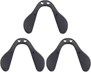 3pcs Glasses Nose Pads Silicone Eyeglass Frame Nose Bridge Pad Supports Saddle Replacement Anti- Drop Glasses Fixing Tool for Cycling