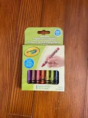 8 ct. My First Crayola Washable Tripod Grip Stage 2 Crayons Crayola Draw Color