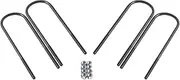 (U9B8R) 5/8" Diameter Round U-Bolt Kit