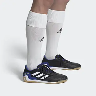 ADIDAS COPA SENSE.3 SALA 室內足球鞋 足球平底鞋 黑藍 FW6521 贈1襪 21SS