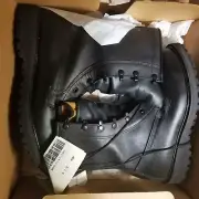 Bates Mens Military boots sz 5.5 XW Black Leather Combat Gore-Tex ICWB inserts