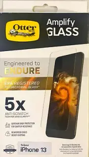 BRAND NEW! OtterBox Amplify Glass Protector 5X FOR iPhone 13 / 13PRO / 14