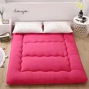 Japanese Folding Mattres,4inch Extra Thick Soft Floor Mattress, King Size Tatami Sleeping Pad,for Guests, Dormitories, Camping, Sofas, Loungers