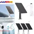 4W Solar Panels for Eufycam Eufy Cam E/2C/E/2 Pro Wall Mount 3M 5V Power Cable