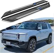 ADCCH 2PCS Side Steps Running Boards Bars Side Pedal Protector Fits Compatible for Rivian R1S 2022 2023(Right)