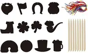 ERINGOGO 2sets Patrick and Girls Scratch Cartoon Supplies for Fun Craft Activities Pens for Imagination and Party Favors