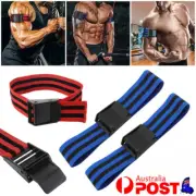 2X 60cm Sport BFR Bands Blood Flow Restriction Occlusion Arms Legs Resist Belts