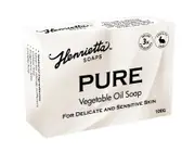 Henrietta Pure Vegetable Oil Soap 100G - White Single Bar