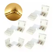 5PCS 4Pin L T Cross Shape PCB Corner Connector For RGB 3528 5050 Led Strip Light