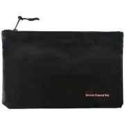 Fireproof Money Document Bag. NON-ITCHY Silicone Coated Fire & Water4584