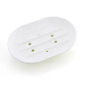 5Pcs Silicone Soap Holder Non-Slip Flexible Bath Dish Plate Dish Bathroom Shower Travel