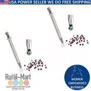 2PK Jewelry Diamond Tool Holder with 4-Prong Tweezer & Pick-Up Tool