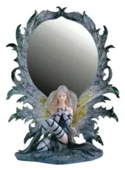 JESSICA GALBRETH Fairy queen Sparkle Witch Wicca Dominatrix Vanity Mirror ❤️m9