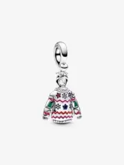 *New Authentic* Pandora Christmas Sweater Dangle Charm-793596C01