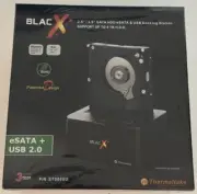 Thermaltake BlacX eSATA+ USB 2.0 Hard Drive Docking Station ST0005U up to 4TB