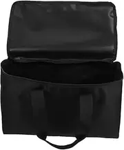 Angoily Large Capacity Craft Organizer Tote Bag Foldable Zipper Storage for Art Supplies Sewing Kits and More Portable Multi Functional Craft Bag
