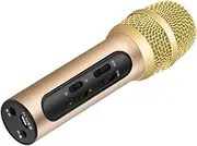 JOINPAYA Professional Microphone for Ktv 14mm Diaphragm Live Singing Sound Card Mic Handheld Compatible