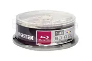 25 x Ritek Blu-ray BD-R 4x 50GB inkjet printable - High Capacity Blu ray Discs