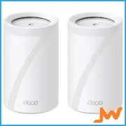 TP-Link Deco BE65 BE11000 Whole Home Mesh Wi-Fi 7 Router - 2 Pack