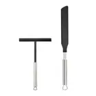 Stainless Steel Crepes Spreader and Spatula Combo Perfect Crepes Distributor