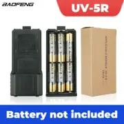 6AA EXTENDED DURABLE BATTERY CASE BOX FOR BAOFENG RADIO F8F9 UV5R UV5RE PLUS USA