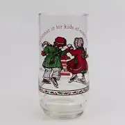 Holly Hobbie Coke Coca Cola Merry Christmas is for Kids Drinking Glass 1978