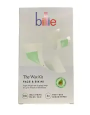 Billie Wax Kit - Face and Bikini - 32 strips