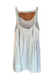 Urban Outfitters Top Backless Oversized Strappy Tunic Size Small Semi Sheer EUC