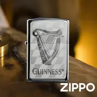 在飛比找momo購物網優惠-【Zippo官方直營】健力士黑生啤酒系列-璀璨耀眼防風打火機