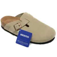 在飛比找蝦皮購物優惠-Birkenstock BIRKENSTOCK 卡其色窄趾絨