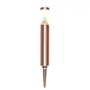 PORTUS Garden Spike Light Fixed 6W Titanium 3000K IP65 L500mm Diffuser Anti-Glare 620LM