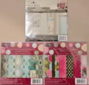 Scrapbooking Paper 36pc 6inch Paula Deen Paper Pad Craft Diary Planner Decor NEW