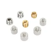 CAMVATE 6Pcs Mic Stand Clip Converter & 2Pcs Tripod Monopod Mount Thread Adapter