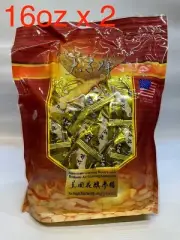 American Ginseng Root Candy (2 bag x 16 oz) 美国花旗糖 (2 包 x 16oz.)