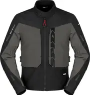 Spidi Terran, textile jacket , color: Black/Grey , size: S