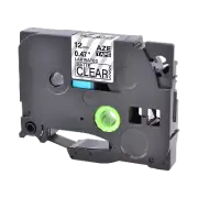 TZ-M31 TZe-M31 Black on Matt Clear Label Tape 12mm For Brother P-touch PT-1100ST