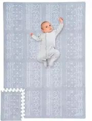 Baby Foam Play Mat Floor Tiles for Kids Puzzle Piece Mat 5.6x4ft