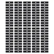 100 Pack 8" Heat Treated Edger Blades Fits Stihl Fits Echo Fits Husqvarna 40-139