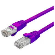 Cruxtec CAT6 10GbE Ethernet Cable Purple 5m