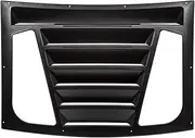 Rear Window Louvers Compatible For Ford Mustang GT V6 V8 All Models 2005-2014 | ABS Sun Shade Windshield Cover -Matte Black