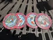Disney Norway Pavillion Suzanne Toftey Julestemning 4 Coasters set
