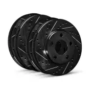 R1 Concepts Whpn2 59000 R1 Concepts Brake Rotor D S Black (for: Honda)