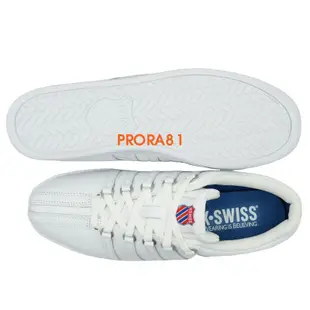 K-SWISS 06046-117 白色 Classic 88 經典款全皮質休閒運動鞋/男女同款/ 822K