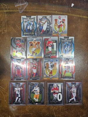2024 Select Football Rookie Lot Bo Nix Penix Maye Nabers Worthy Harrison + More