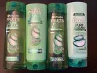 4* Garnier Fructis Pure Clean Silicone Free Purifying Shampoo & Conditioner
