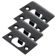 4 Pcs Door Lock Guide Stainless Steel Strike Plate Deadbolt Cover